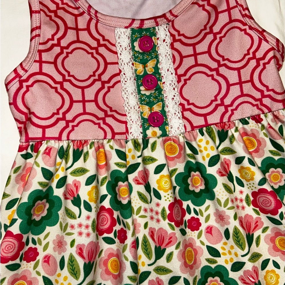 Boutique dress by Orange Poppy sz 12-18 months EUC smoke free home - Picture 3 of 4